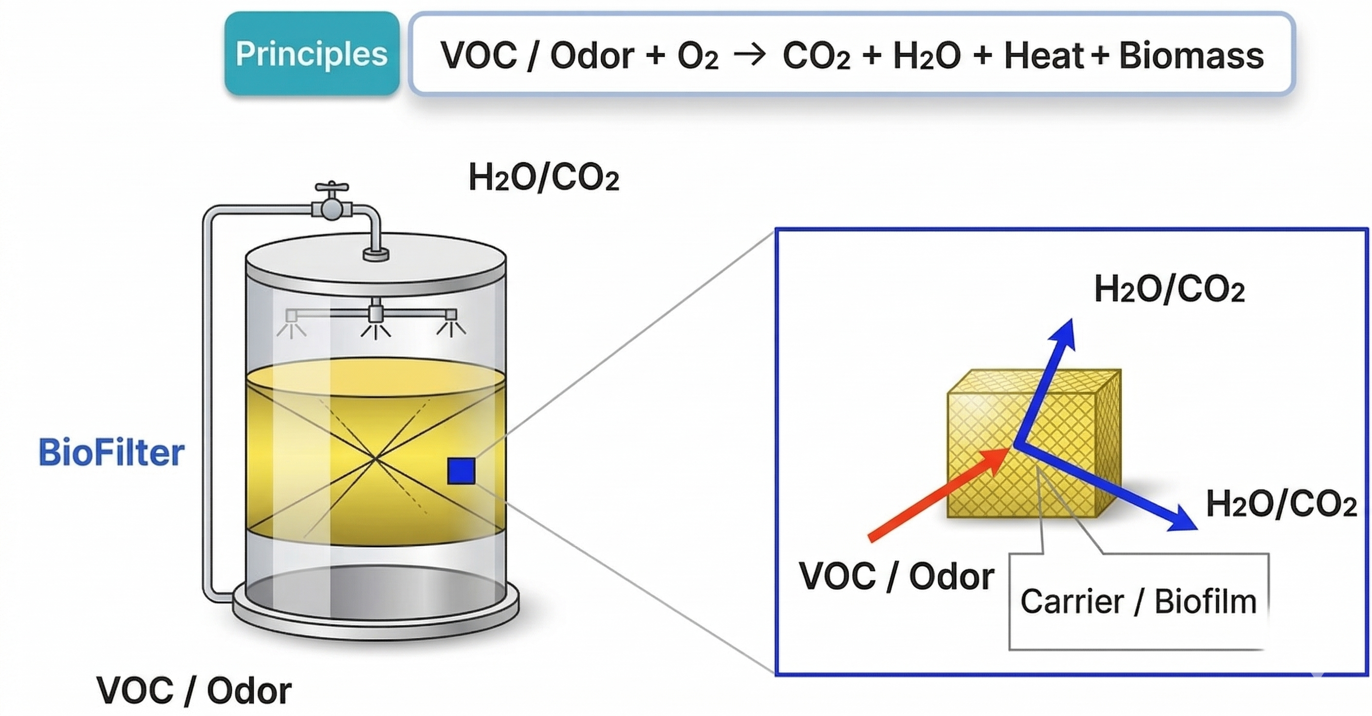 BioFilter process diagram